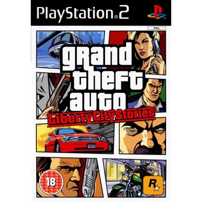 Grand Theft Auto (GTA) - Liberty City Stories [PS2, английская версия]